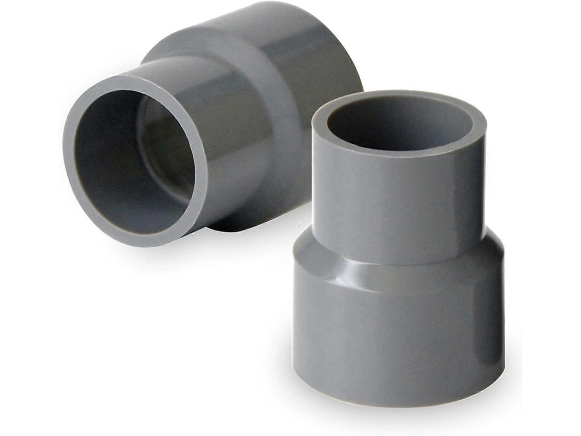 Conector de mangueira de calha, manguito de conexão plástico PVC, 50x40mm