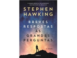 Livro Breves Respostas às Grandes Perguntas de Stephen Hawking (Português)