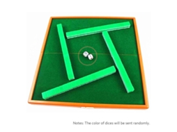 Conjunto Mini Mahjong Laxiscreed Com Mesa Plegável Para Diversão Compacta