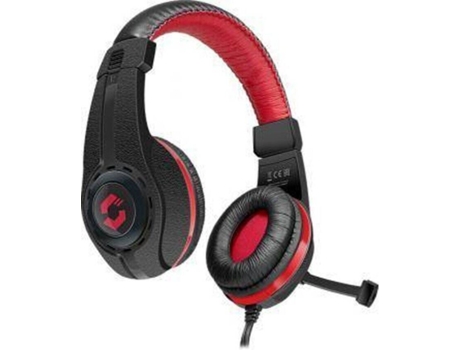 Auscultadores Gaming  Legatos (Com fio - Com Microfone - Preto)