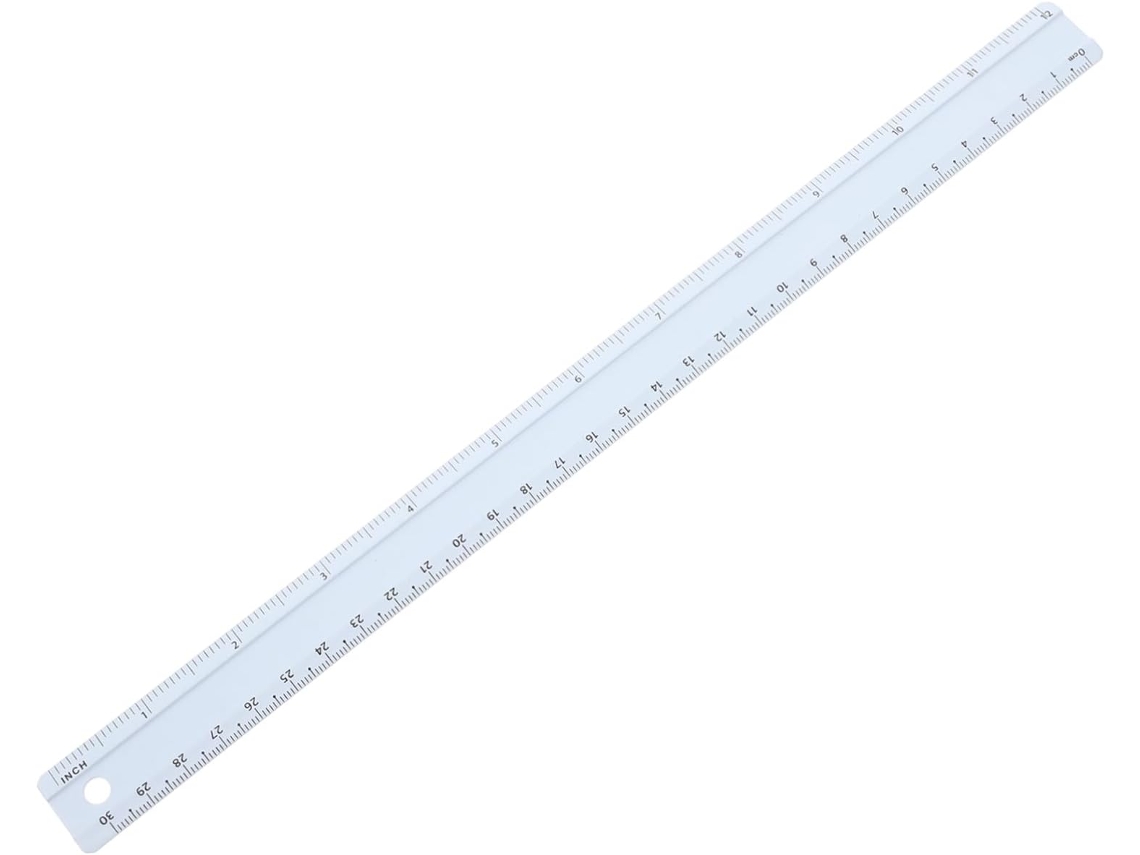 Régua Easy Gatuida para Decoração, feita em liga de alumínio, ferramenta de medição precisa para uso escolar e de desenvolvimento.