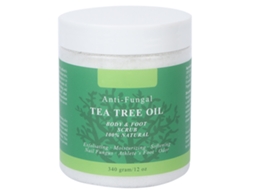 Esfoliante Corporal Natural Sal Mar Morto E Óleo Árvore Do Chá Exfolia Hidrata