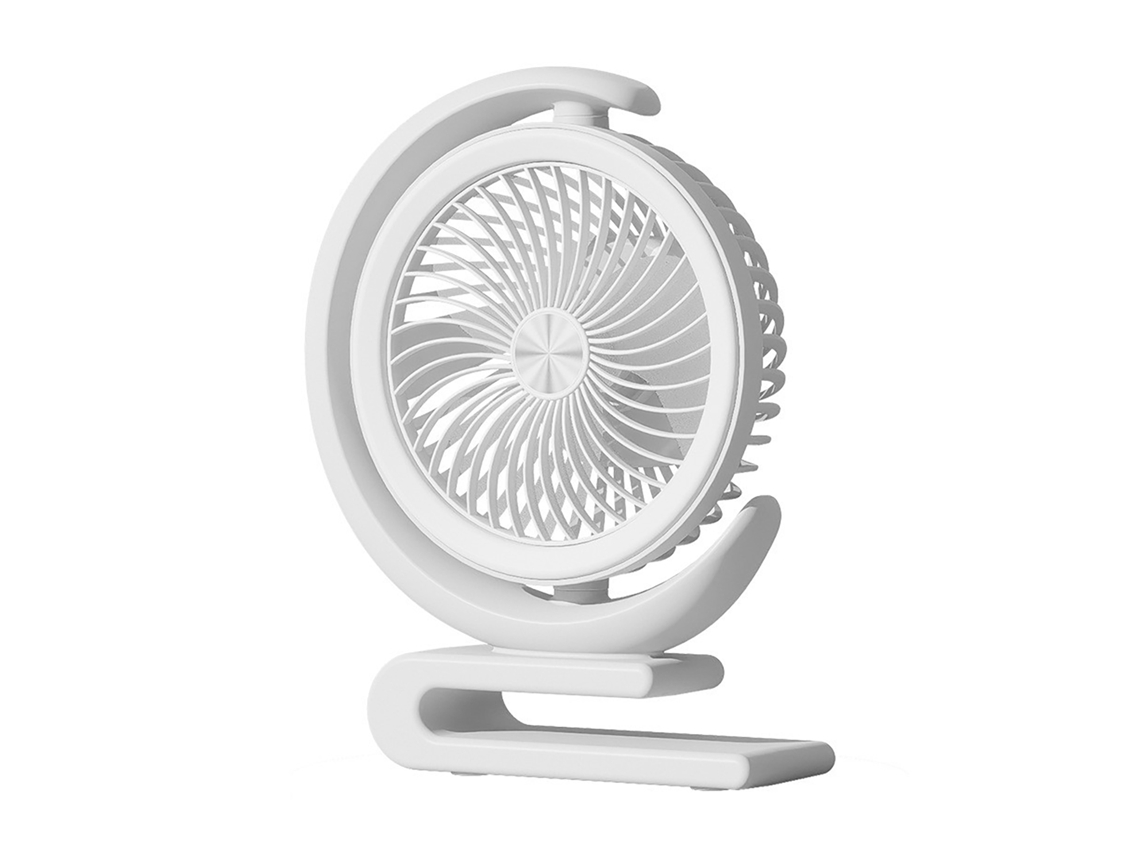 Laxiscreed Lâmpada De Mesa Com Ventilador, Iluminação Led Para Desktop, Conforto E Frescura