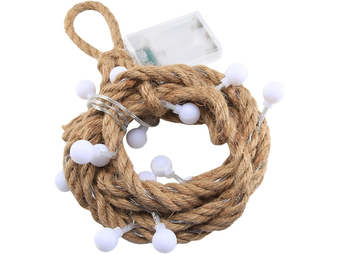 Cordão De Luzes Decorativo Para Quarto, Cortina De Luzes Para Fundo De Ambiente, Luzes Led, Globos De Luz Decorativos, Plástico Gokoco