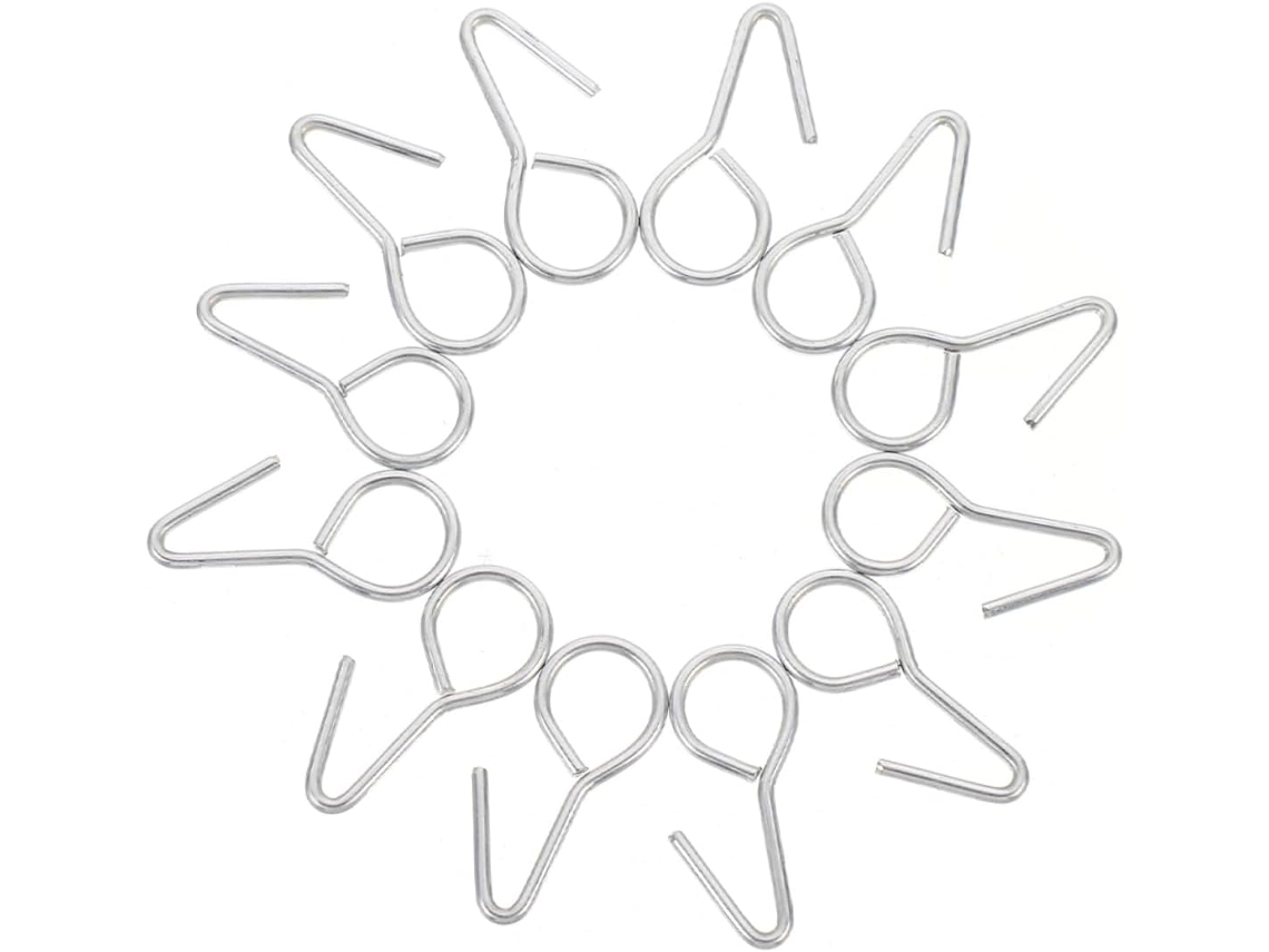 Ganchos Em S De Metal De 28 Mm, 200 Peças, Suporte Para Fixação De Almofadas