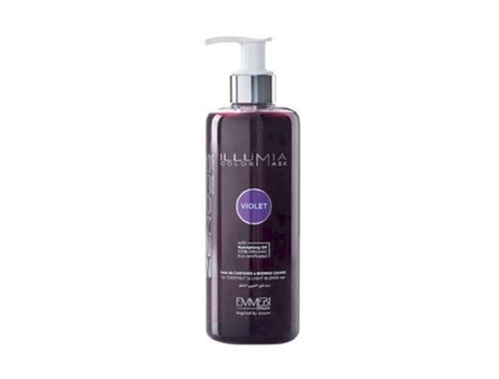 Mascara capilar colorante Emmebi Illumina  violet 300ml violeta