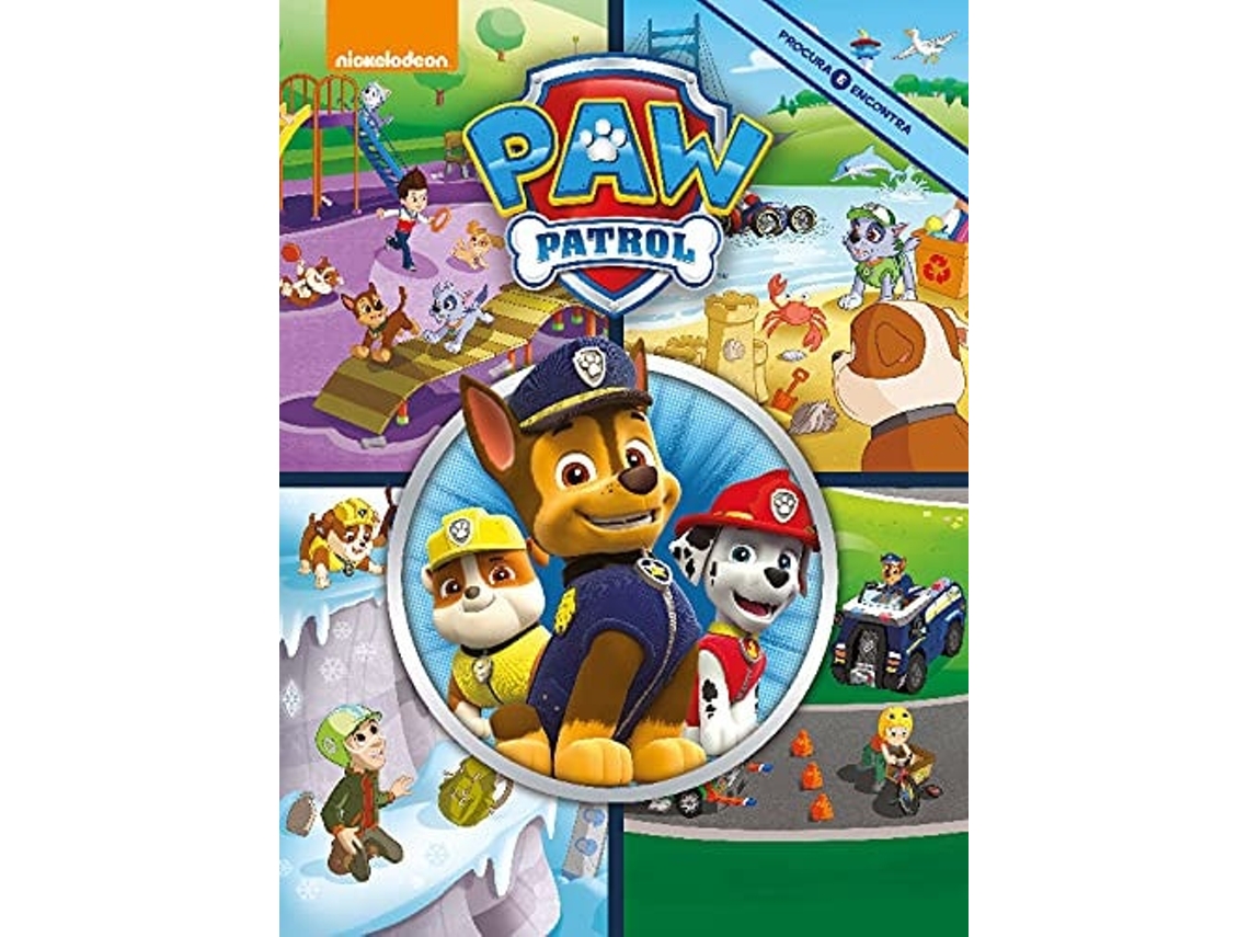 Livro Patrulha Pata Procura E Encontra de Nickelodeon Publishing (Português)