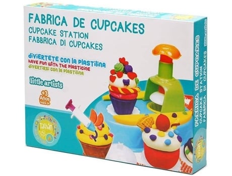 Kit de Cozinha  Estação Cupcakes Little Artis