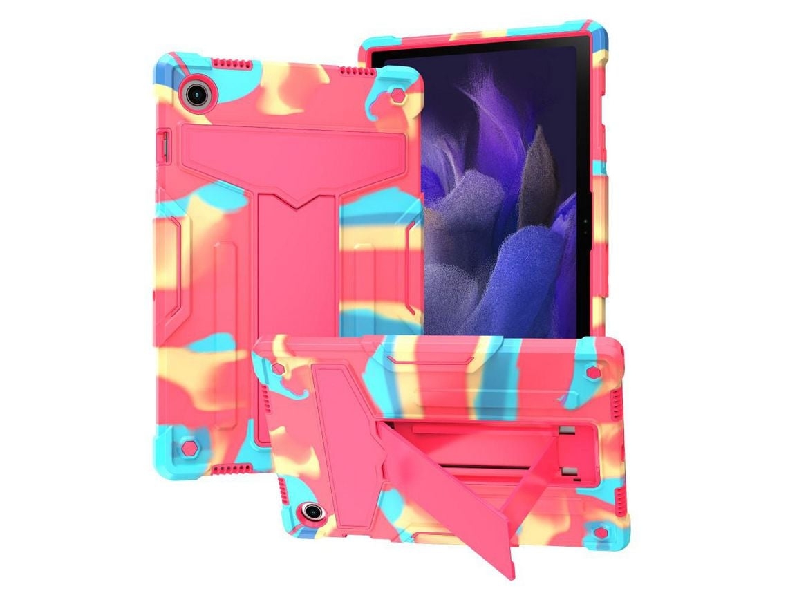 Capa protetora de silicone para Samsung Galaxy Tab A8 10.5 (2021) rosa*