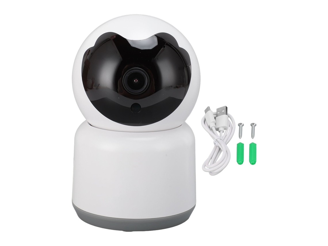 2026 câmara de Segurança para Mascotas 1080p Hd Wifi com Pan Tilt, Câmara Inteligente para Casa Sem Fio