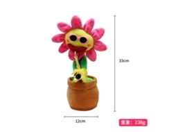 Brinquedos de Dança Infantis Rose Red Sunflower Pacote de Inglês com 120 Músicas + Gravações para Aprender a Falar CHENNNLS