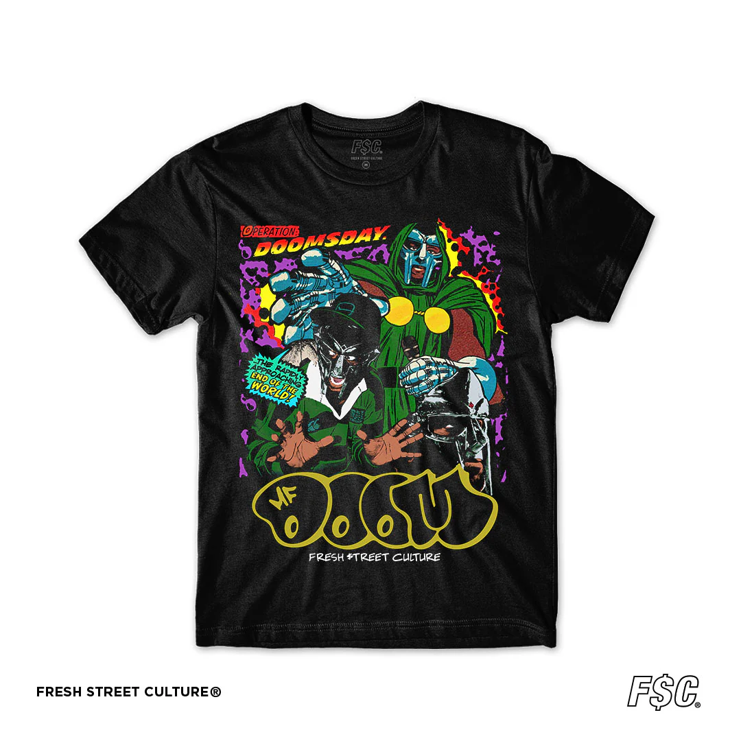 T-shirt Rockinstone Mf Doom(xl)