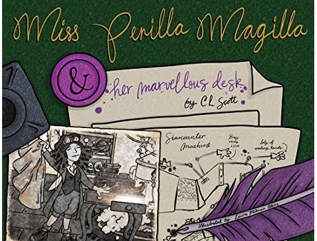 Livro Miss Perilla Magilla and her Marvellous Desk de C L Scott (Inglês)