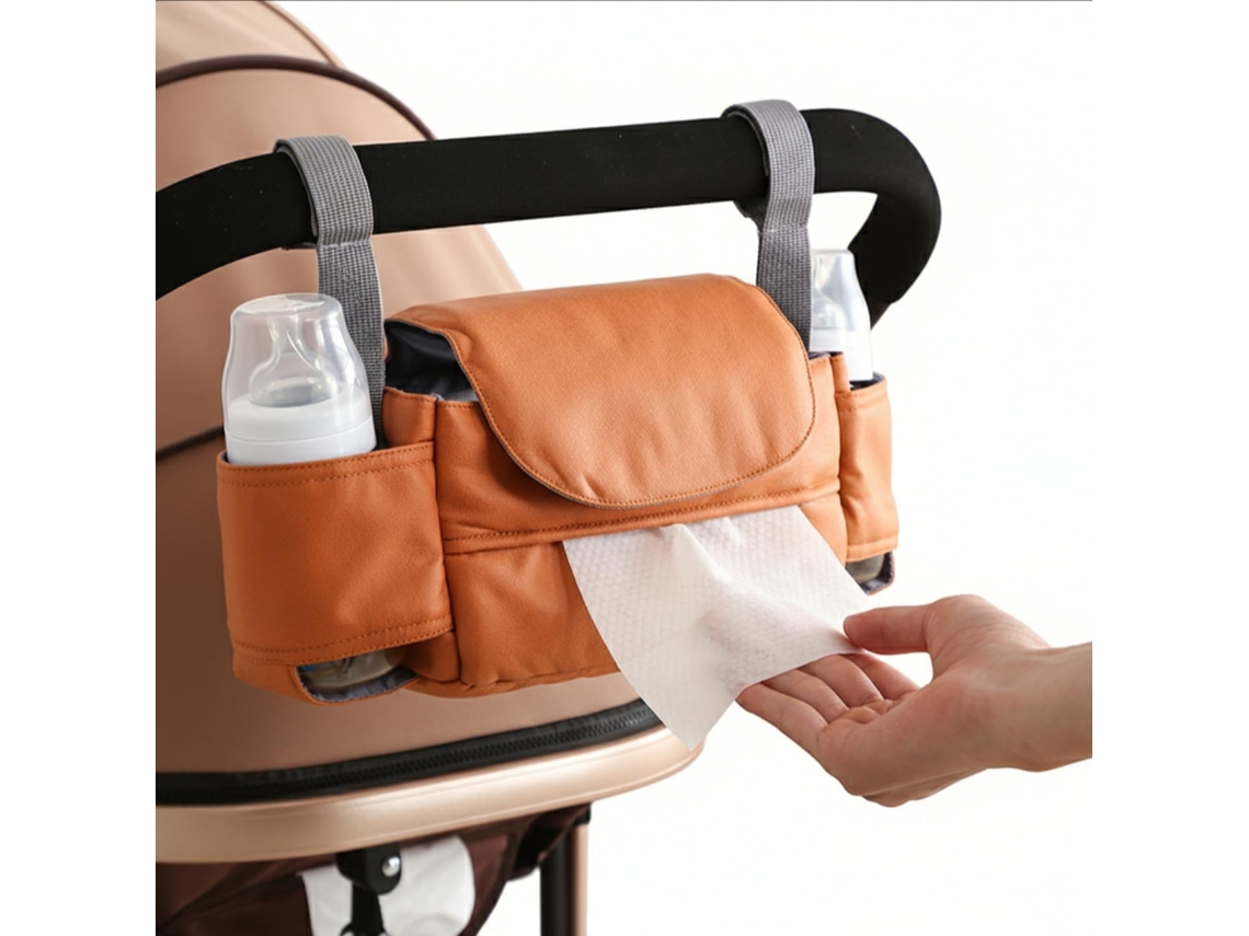 Suporte para Copo e Garrafa em Carrinho de Bebê AQUAFORGE