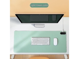 Tapete De Mesa Aquecido De Couro Impermeável De Tamanho Grande, Ideal Para Aquecer As Mãos Durante O Trabalho. Olysi Shop