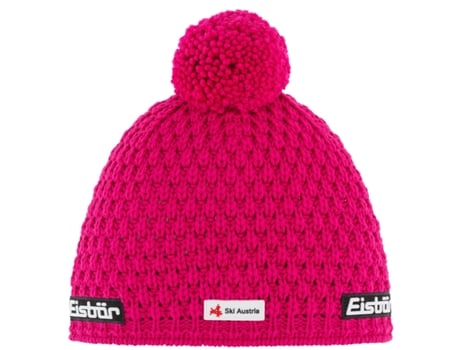 Chapéu Unissexo Eisbar Pompon Mu Ska One Merino Rosa (tamanho Único)