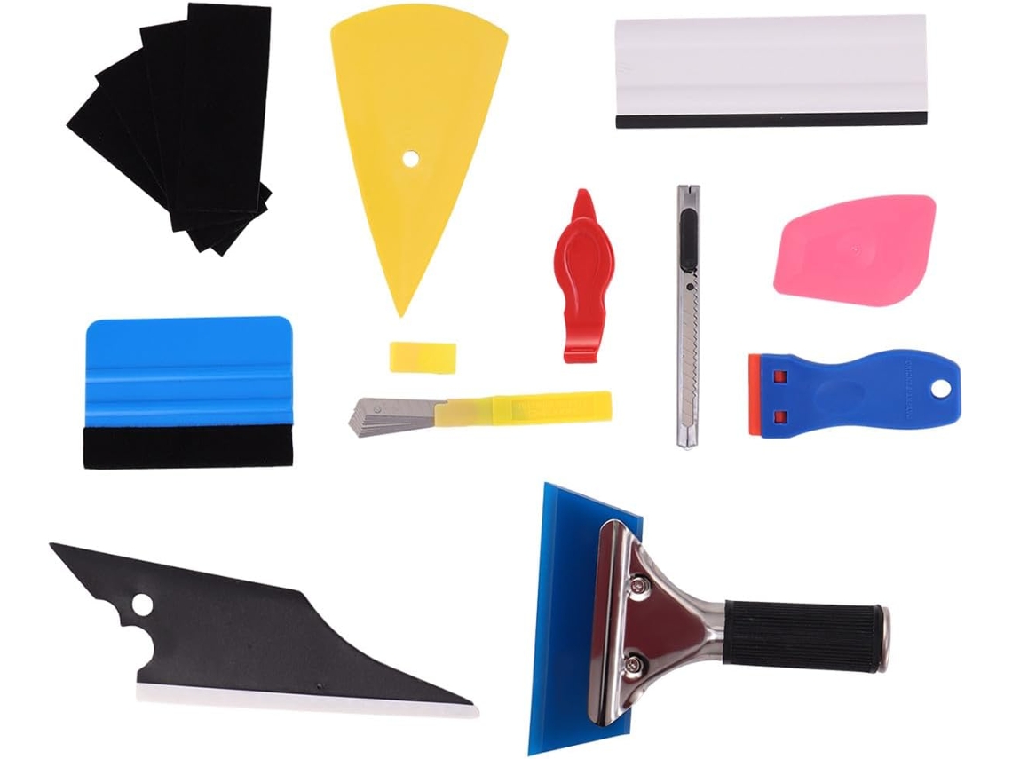 Kit de aplicação de película automotiva Imikeya 11 peças S/MARCA