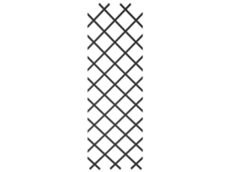 Treliça de jardim NATURE Antracite PVC (50x150 cm)