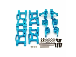 Copo De Direção Em Metal Atualizado, Braço Superior Dianteiro E Traseiro, Assento Da Roda Traseira C Para Wltoys 144001 124008 124010, Peças De Automó