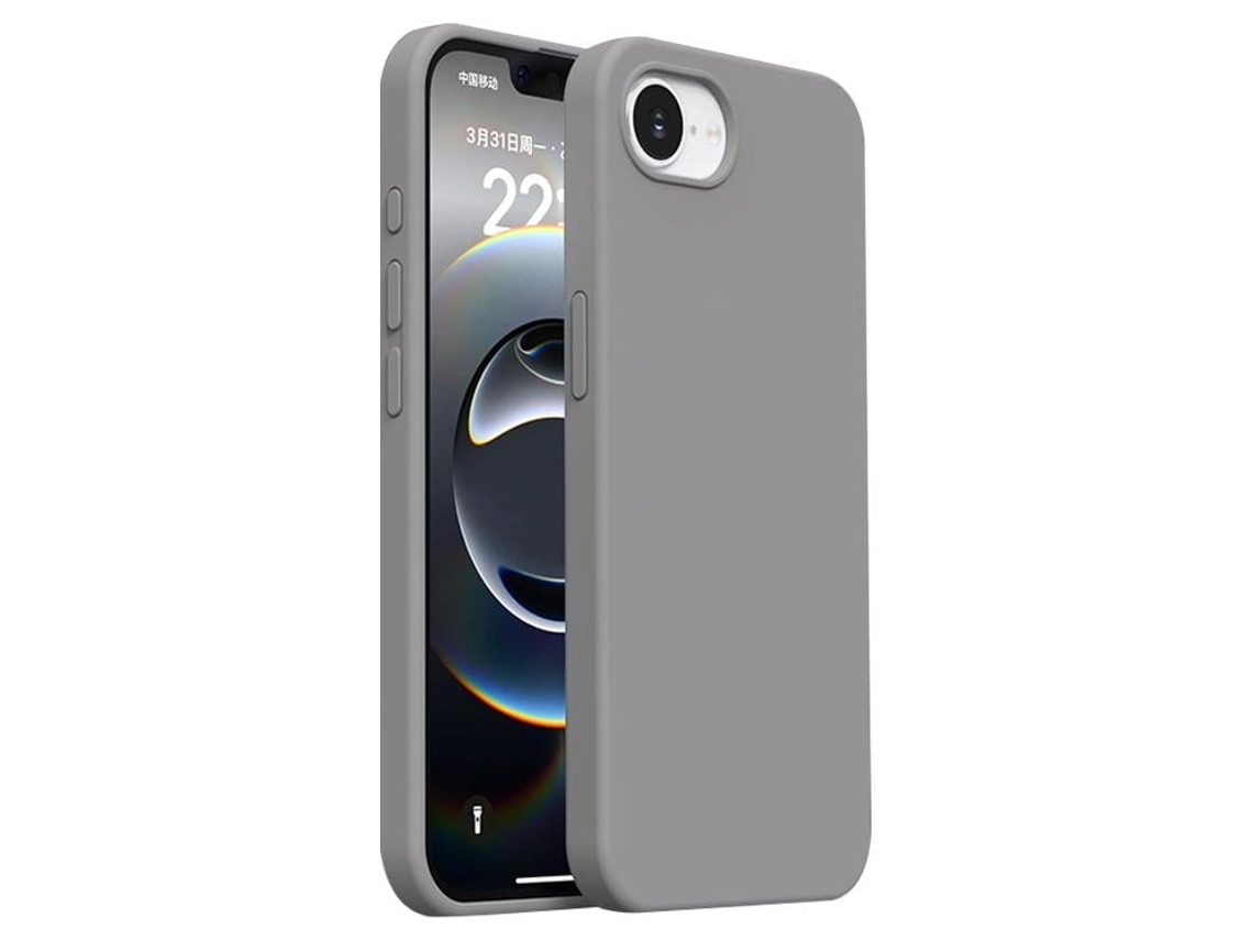 Capa De Silicone Líquido Ultra Fina Para Iphone 17e - Cobertura Total - Magsafe