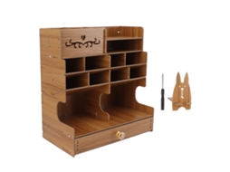 Organizador de Mesa de Madeira LAXISCREED