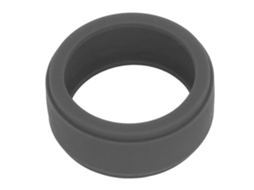 Capa De Anel Inteligente De Silicone Elástica Anti-risco Para Homens E Mulheres Cinza Escuro Tamanho S 6 7 8 9 10