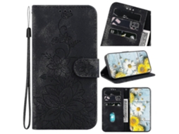 Capa Para Oppo Reno 10 5g Com Estampa De Lírio, Capa Tipo Carteira, Couro Sintético Premium, Com Porta-cartões, Compatível Com Oppo Reno 10 5g