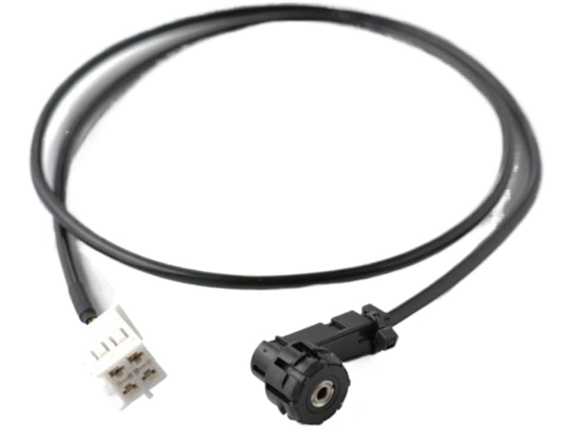 Adaptador De Entrada Áudio Auxiliar Fêmea 3, 5mm Compatível Com W203 Classe C W209 Clk A2034401808