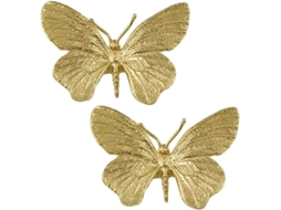 2-puxadores De Gaveta Em Latão Com Libélula Dourada, Alças Para Armário, Cômoda, Cozinha, Guarda Roupa, Móveis