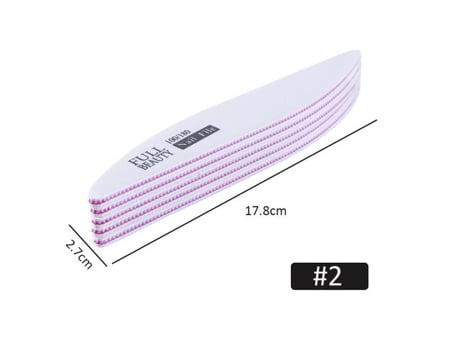 Beleza Lixar Limas para Unhas 100/180 Salão De Beleza Ferramentas para Nail Art Manicure Limas para Unhas e Tampão para Unhas Beleza Completa