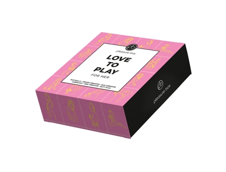 Kit Prazer Grande DREAM TOYS Box Love to play for her (Cor de Rosa)