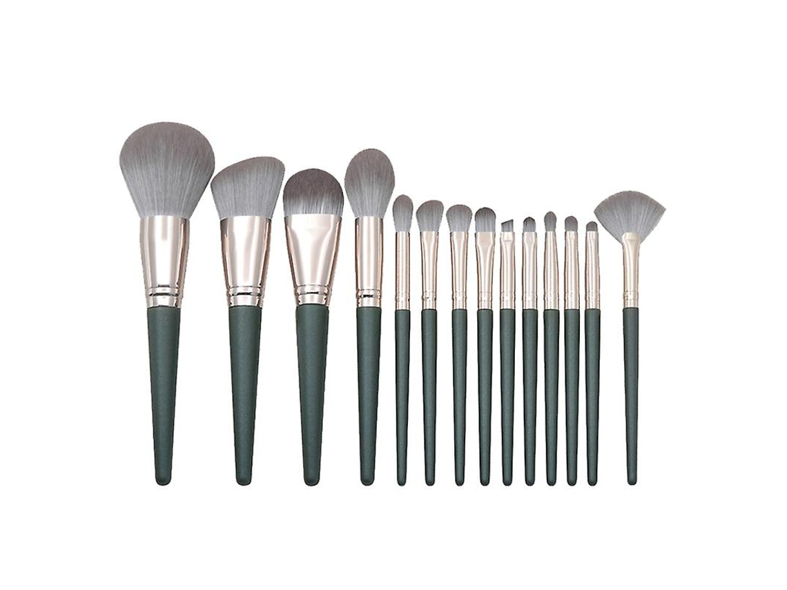 14pcs Pincéis Profissionais De Maquiagem Allinless