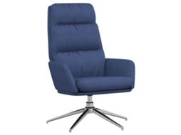 Relaxing Chair, Relaxing Chairs Vidaxl Azul Tecido