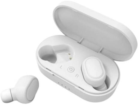 Auriculares Bluetooth True Wireless ENKERS para com Estéreo À Prova D'Água de Microfonebranco