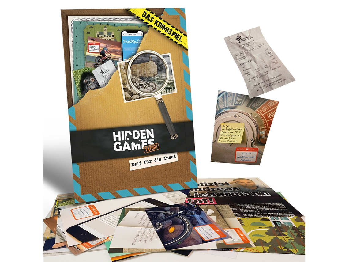 Expansões para jogo de cartas HIDDEN GAMES Detetive (14 anos)