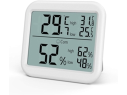 KOFIHETY Tecnologia De Sensor Suíço Para Escritório, Sensor De Temperatura Interna Com Bateria Recarregável, Monitoramento Em Tempo Real, Tela Lcd Grande E Nít