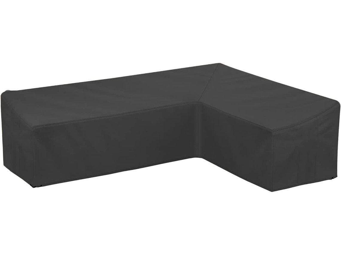 Capa Protetora Para Móveis De Jardim Em L Cobertura Impermeável Para Conjunto De Sofá Proteção Externa Btforus (215x215x87cm)