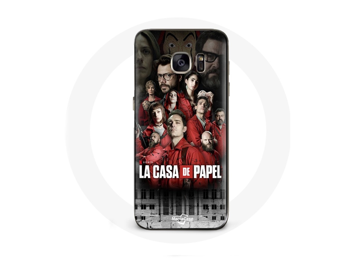 Capa para Samsung galaxy S6 La casa de papel Anexar personagens