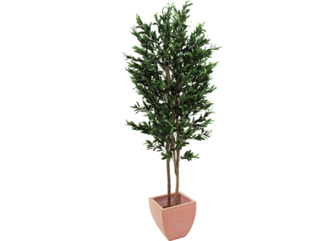 Planta Artificial EUROPALMS Olive (Verde - 250 cm)