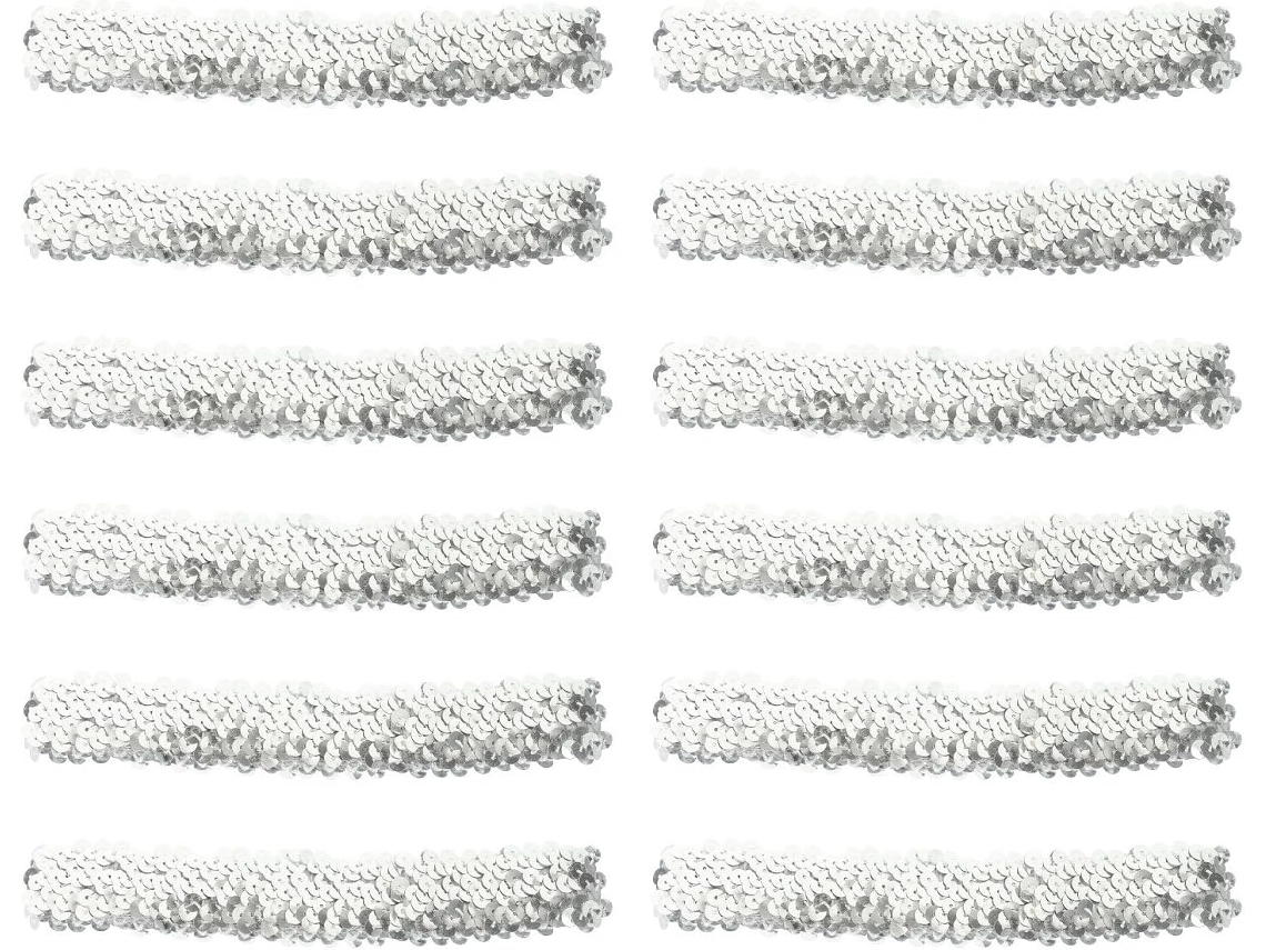 Conjunto de 12 tiaras elegantes e delicadas com pingentes dourados para mulheres.