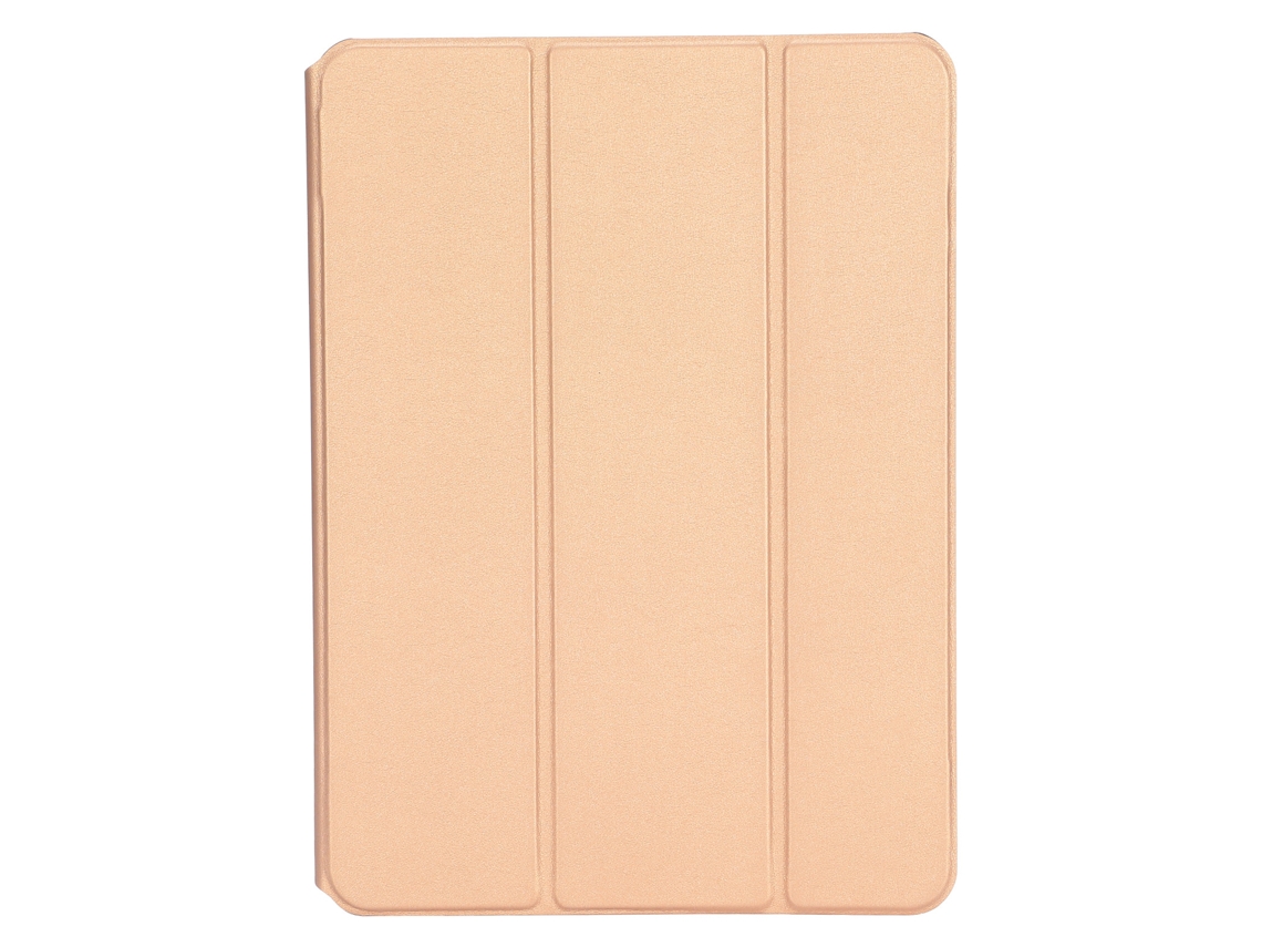Capa Para Ipad Com Suporte Triangular, Proteção Anti-impacto, Dourado Champanhe