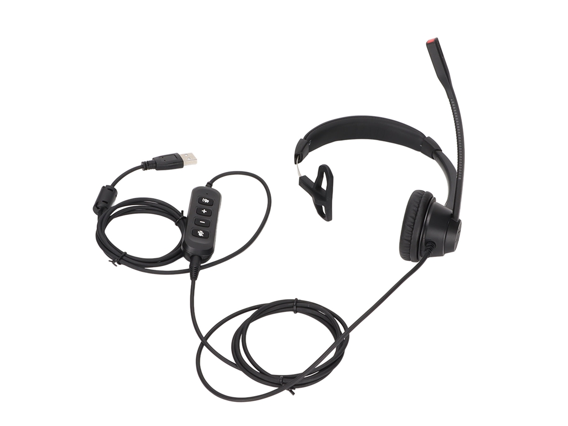 Fone de Ouvido LAXISCREED Mono Call Center com Microfone