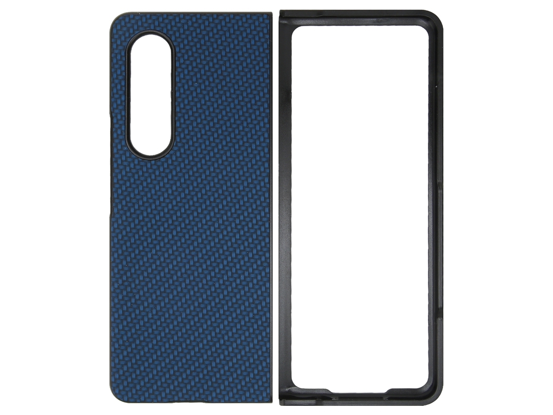 Capinha Protetora LAXISCREED para Celular Dobrável com Textura de Fibra de Carbono