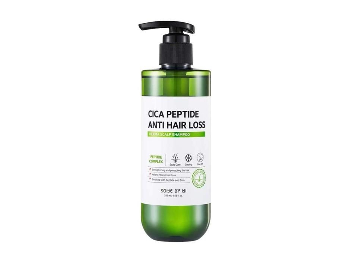 Shampoo Some By Mi Cica Peptide Anti Queda Derma Scalp Shampoo 285 Ml Shampoo Anti Queda