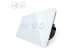 Comutador Táctil Botões Frontal LEDBOX