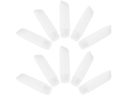 Conjunto De 10 Frascos Flexíveis Para Viagem, Tubos Transparentes Vazios E Recarregáveis, Projetados Para