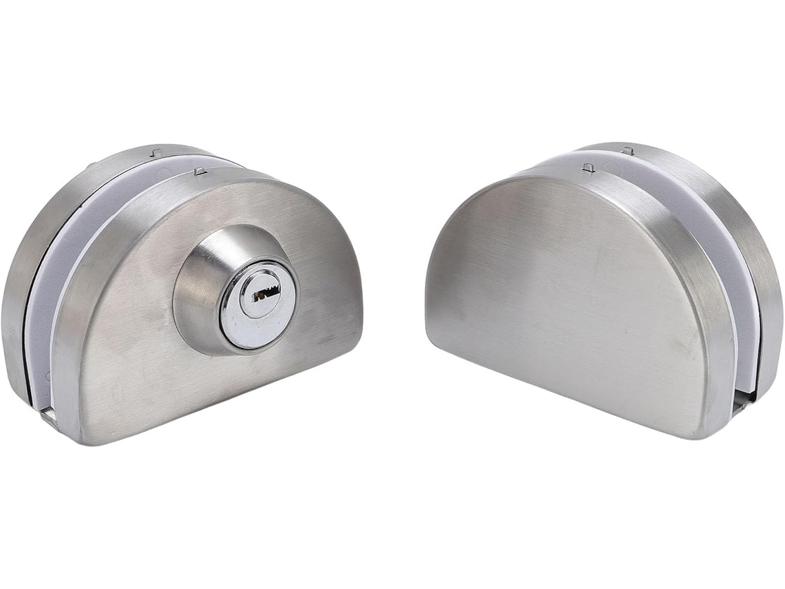 Porta Em Aço Inoxidável, 3 Portas, Fechadura De Vidro Inovadora Com Porta Dupla.