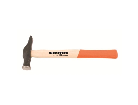 Martelo de Telhado EDMA Martelo de Aparar Cabeça Redonda e Ligeiramente Curva Polido 115 Mm