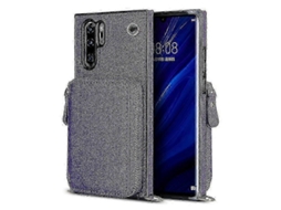 Purple2025 Wallet Function Phone Case For Huawei P30 Pro With Card Holder Shoulder Strap Woman P202411261300