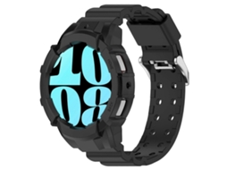 Pulseira De Silicone Armor Com Conjunto De Estojo Para Relógio